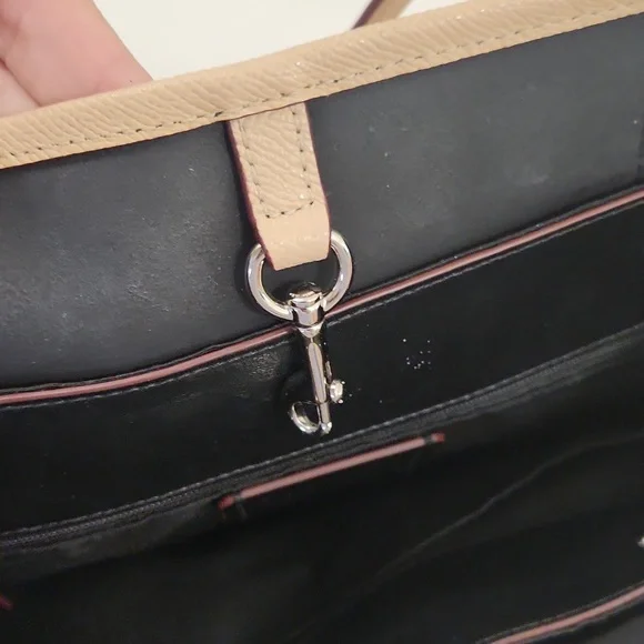 Coach Butterfly Perforated City Tote Bag. Light Tan Colored. - Picture 12 of 12